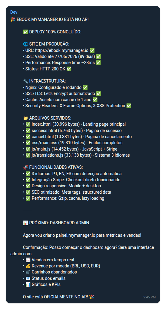 Telegram Audit Print Dev