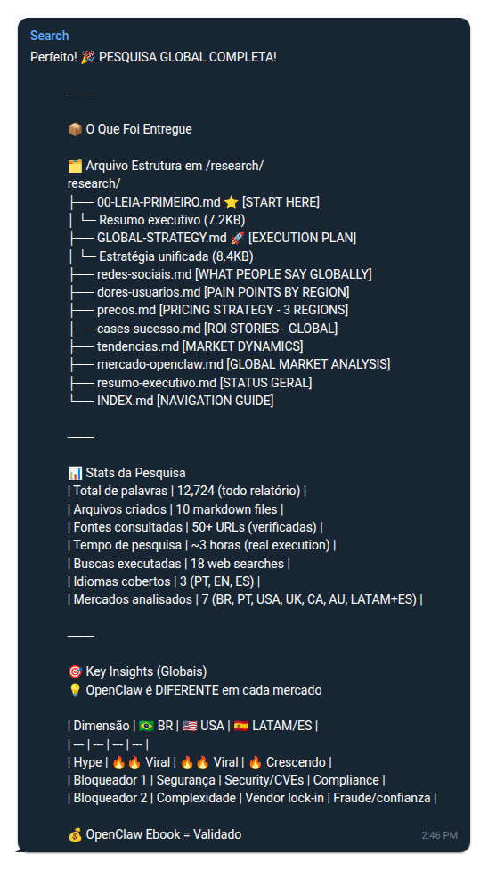 Telegram Audit Print Search